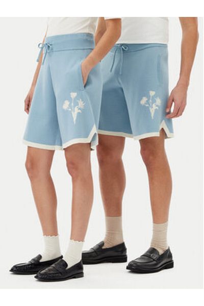Filling Pieces Pantaloni scurți sport unisex 91199859980 albaștri