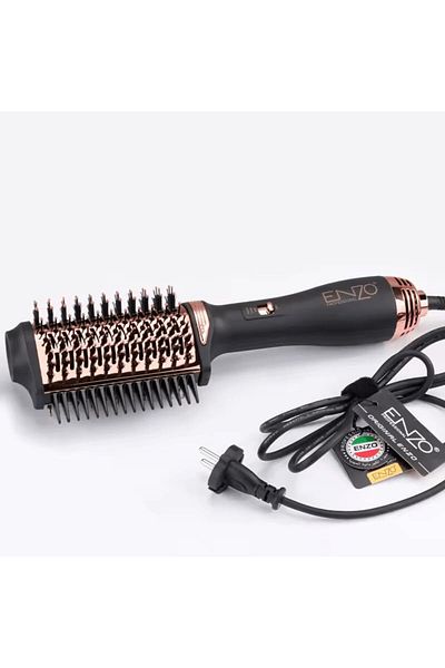 ENZO EN-4130 2-in-1 Hot Air Brush Styler (1200W) - Intl Version