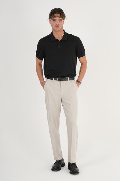 Redline Comfort Slim Fit Fabric Trousers