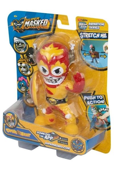 LiderGlobal Masked Super Strech Captain Nuget 8 Sound Effects