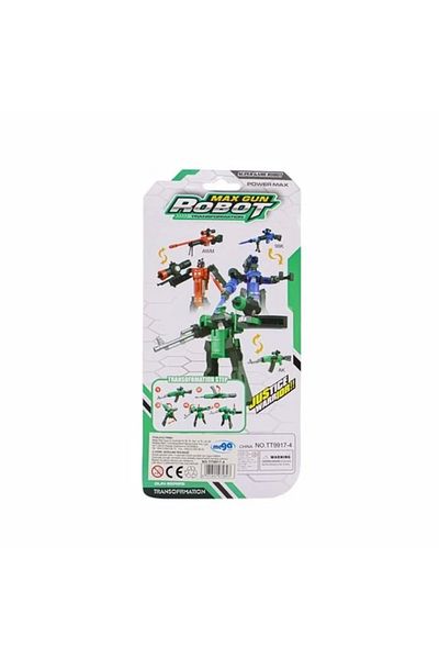 storeks Green Weapon Transforming into Robot
