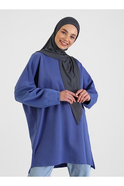 Tuva Viscose Jersey Ready Turban - Dark Gray -