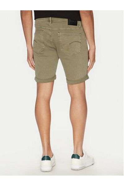 G-STAR RAW Pantaloni scurți din denim pentru bărbați G-Star Raw D10481-C258 Verzi