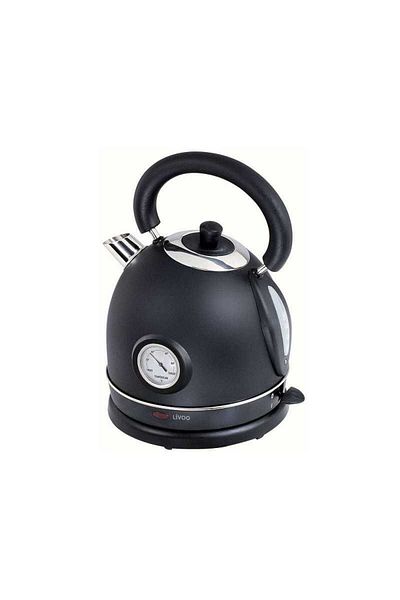 LİVOO Fierbator cu termometru DomoClip LIVOO DOD157N 1800W 1.8l Baza rotativa Oprire automata Termometru i