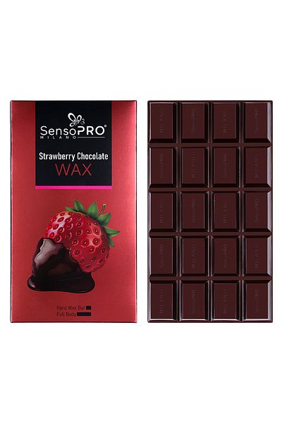 SensoPRO Milano Elastic Hair Removal Wax Strawberry Chocolate, 400g