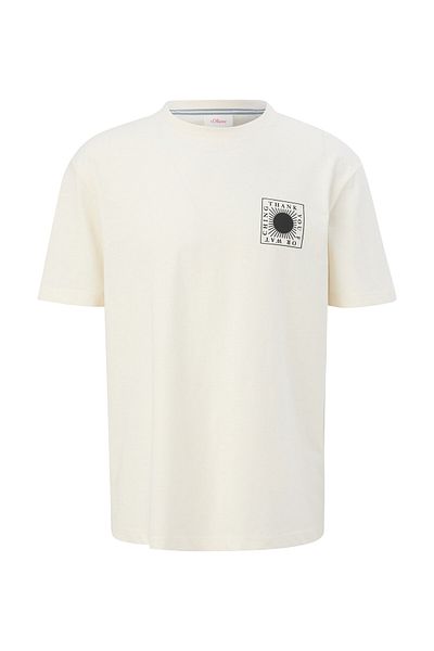 s.Oliver s oliver Men's T-Shirt 10.3.11.12.130.2129466 White