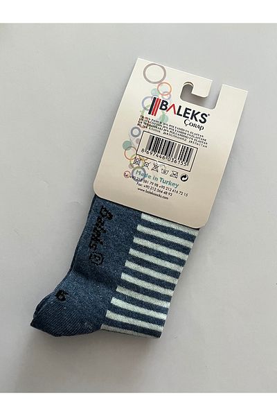Öztürk Детски чорапи Baleks. Модел: 235. 9 години. Размер 31-33. Индиго 1 чифт.