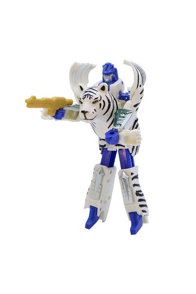 storeks Warrior Tiger Transforming into Robot