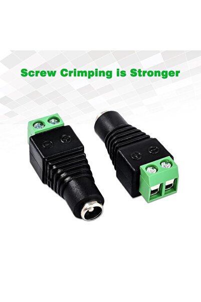 Choice 20pairs 10/20/30 Pairs 12V DC Power Connector 5.5mm x 2.1mm, (10 x Male + 10 x Female) Power Jack Pl