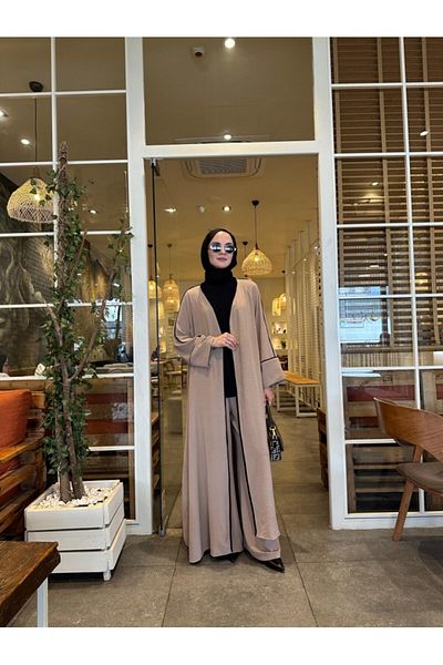 NS Moda Costum de vis Hijab Mink Model-540