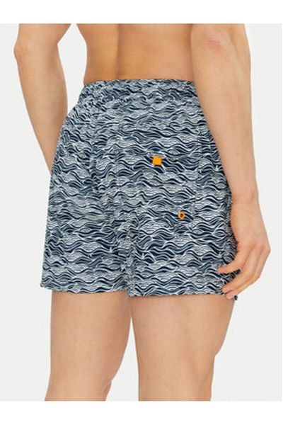 SAVE THE DUCK Pantaloni scurți de baie pentru bărbați DW1222M-SIPO20 albaștri