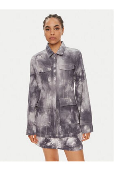 Gestuz Women's Denim Jacket 10909055 Gray