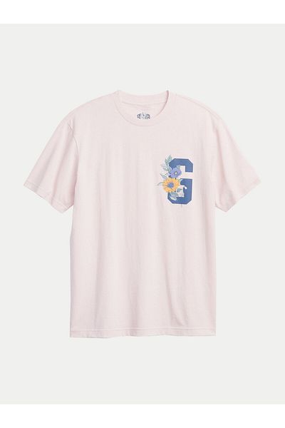 GAP Men's T-Shirt 586480-03 Pink