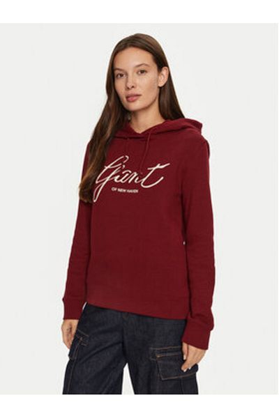 Gant Womens Sweatshirt 4201252 Red