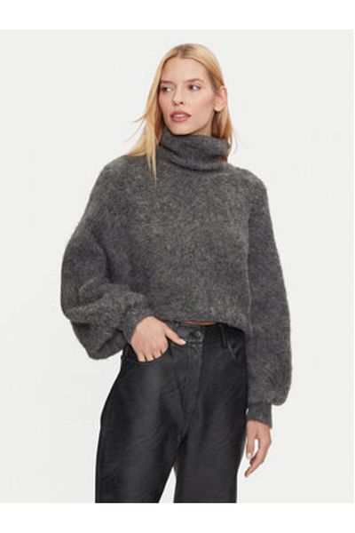 Gestuz Women's Turtleneck 10909425 Gray