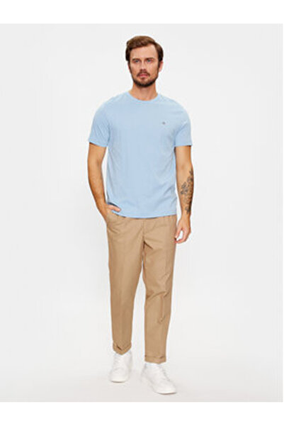 Gant Men's T-Shirt 2003184 Light Blue
