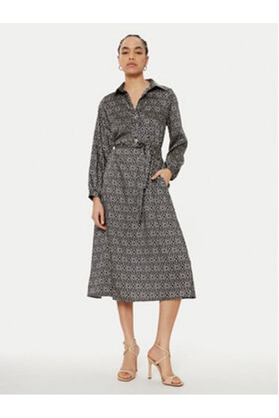 RINASCIMENTO Rochie tip cămașă pentru femei CFC0119895003 Negru, colorat