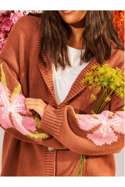 Roxy roxy Women's Cardigan ERJSW03584 Orange