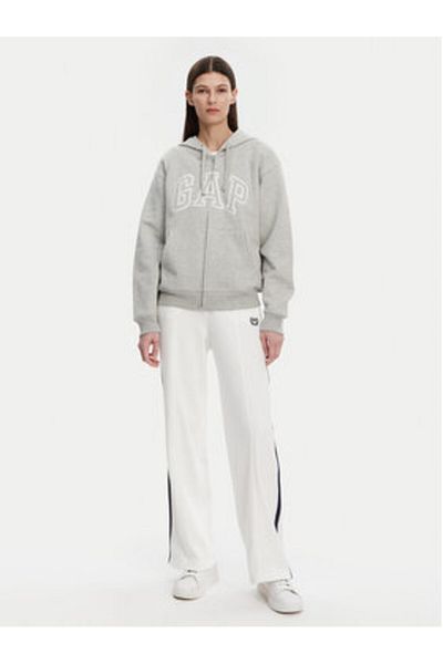 GAP Women's Sweatshirt gray GAP-678782-12 LIGHT HEATHER GREY B08