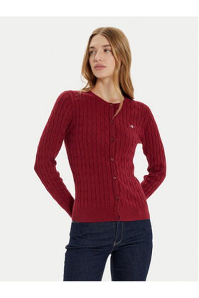 Gant Womens Cardigan 4800103 Red