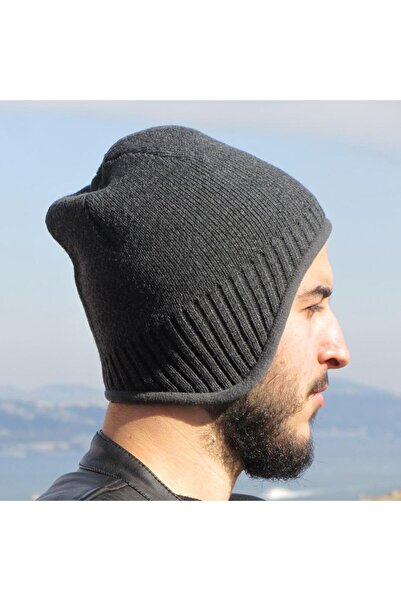 Takı Dükkanı Men's Beanie Hat with Fleece Inside and Headphones 4 Colors cp181