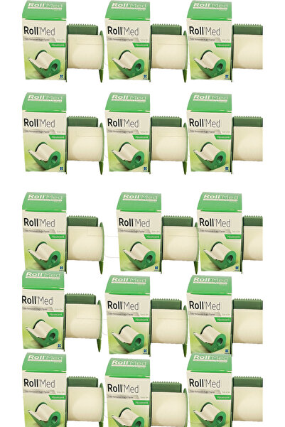 ROLLMED KAGIT FLASTER Rollmed 5cmx5m Kağıt Flaster 15 Kutu