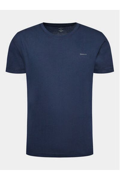 Gant Set de 2 tricouri bărbătești 900002008 Alb, Bleumarin