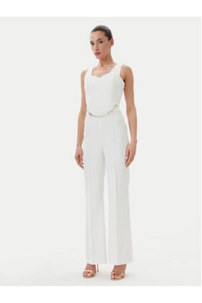 RINASCIMENTO Women's Jumpsuit CFC0019844002 White
