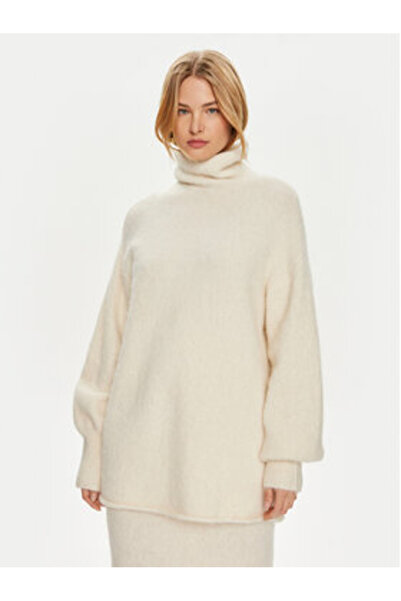 Gestuz Women's Turtleneck 10908422 Ecru