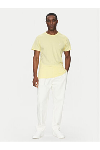 Indicode Men's T-Shirt INKLOGE 40-915 Yellow