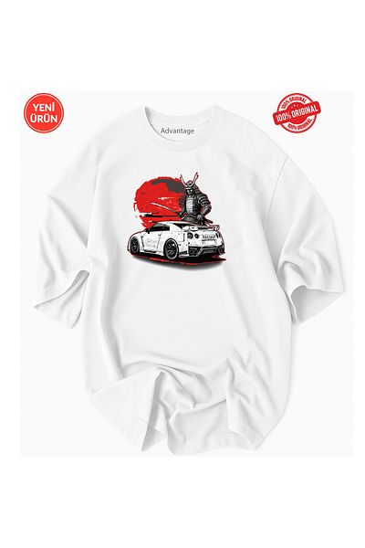 JDM Νέο Trend Motorsport Harakuju Ιαπωνικό λογότυπο οχήματος σαμουράι 100% βαμβακερό μπλουζάκι Premium