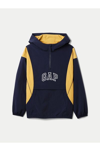 GAP Jachetă anorak pentru băieți 514972-01 bleumarin