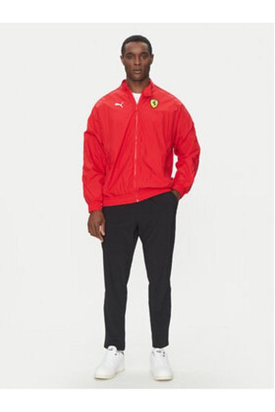 Scuderia Ferrari Men's Transition Jacket 630215 Red