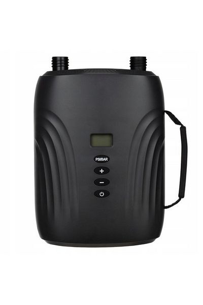 zola Electric car pump for SUP/kayak/boats, 2 functions, 6 nozzles, 110W, 1.38 bar, LCD, black