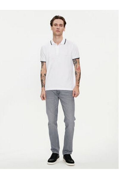 Geox Men's Polo M4510Q-T2649 White