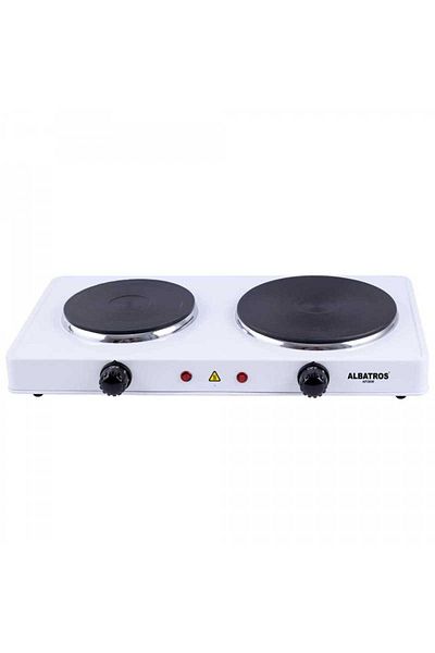 ALBATROS Albatros AP26W electric hob 2 burners 2500W White