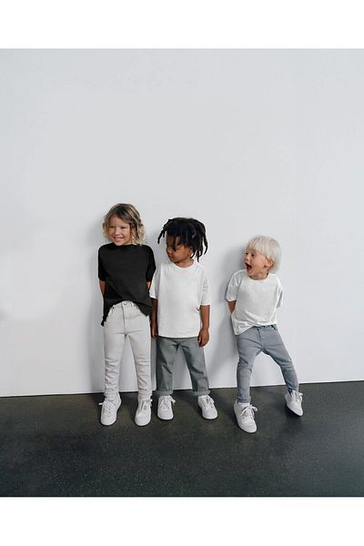 The Champ Clothing Памучна тениска с кръгло деколте Back to School 3 комплекта - унисекс за деца