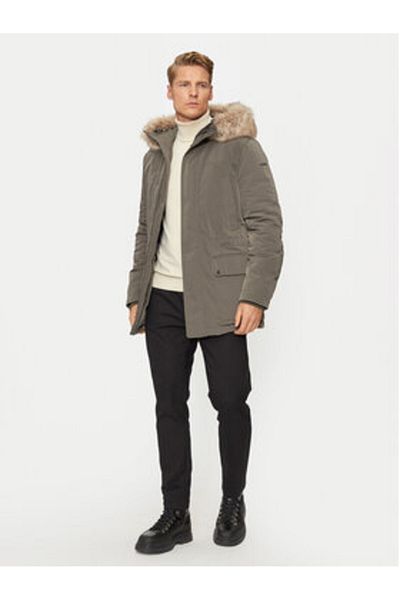 Geox geox Men's Parka M4628F-T3148 Green