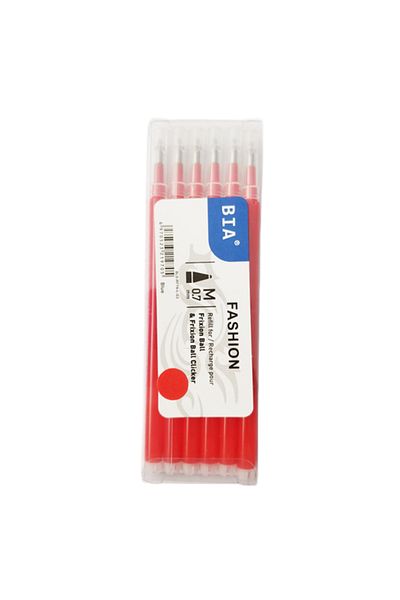 Ropet Fashion roller spare set, 0.7 mm, red, 6 pcs, Bia