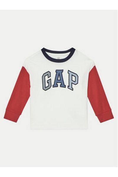 GAP Bluză pentru băieți 598355-01 Alb