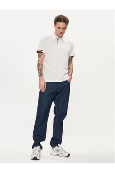Geox Men's Polo M4510L-T2649 White