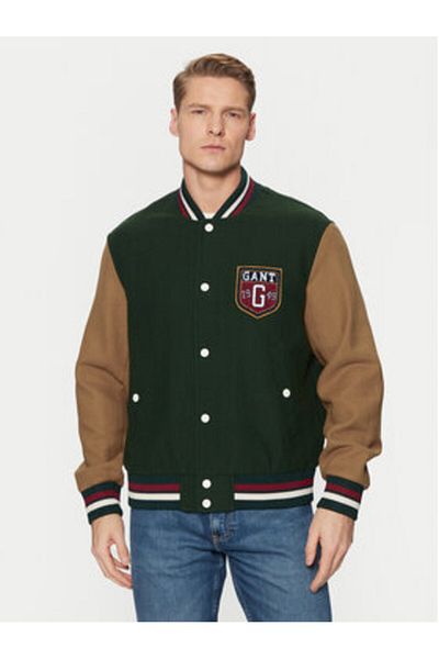 Gant Mens Bomber Jacket 7006483 Green