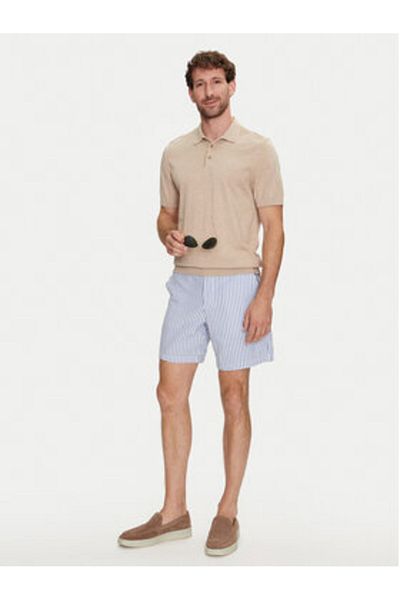 GAP Pantaloni scurți din material textil pentru bărbați 624260-03 albaștri