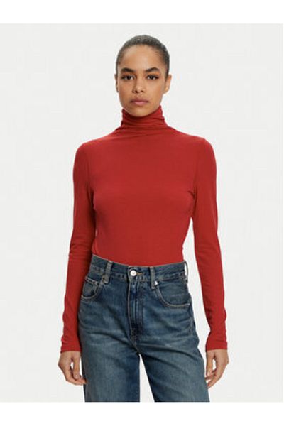 GAP Pulover cu guler înalt pentru femei 625610-00 roșu