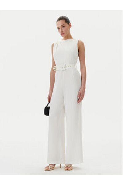 RINASCIMENTO Women's Jumpsuit CFC0123796003 Ecru