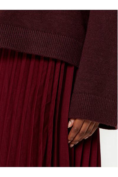 GAP Women's Pleated Skirt 646705-00 Red
