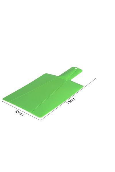 zola Foldable kitchen chopper, plastic, 38x21x3 cm, green