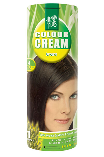 Hennaplus Crema Coloranta Hennaplus Brown 4, 60 ml