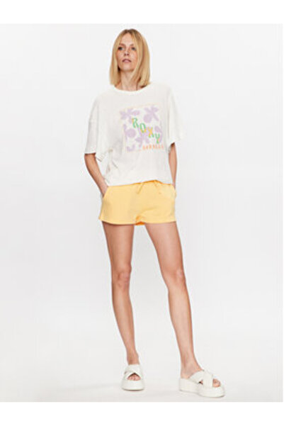 Roxy Tricou damă ERJZT05469 Ecru