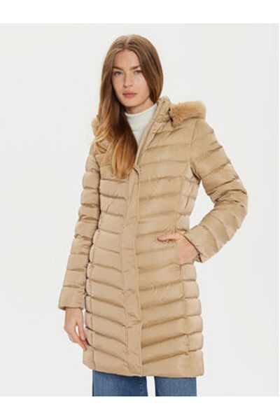Geox Women's Down Jacket W4626H-T3122 Beige
